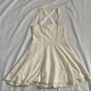 Abercrombie Kids: White lace dress